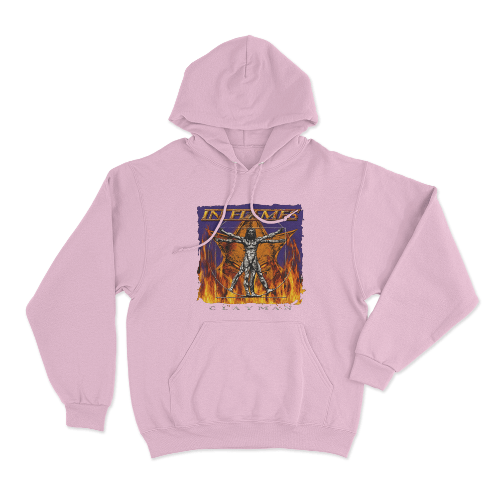 Clayman Unisex Hoodie Pink Clayman Unisex Hoodie Pink