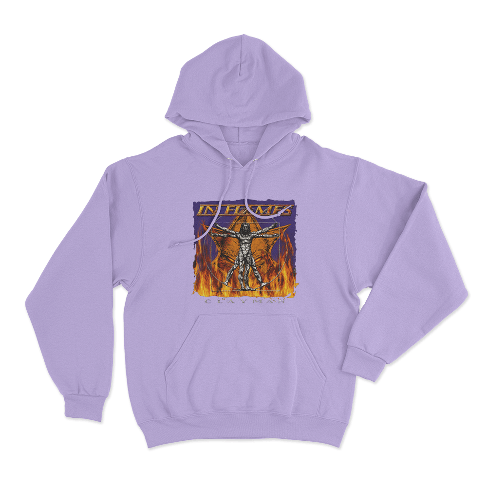 Clayman Unisex Hoodie Purple Clayman Unisex Hoodie Purple