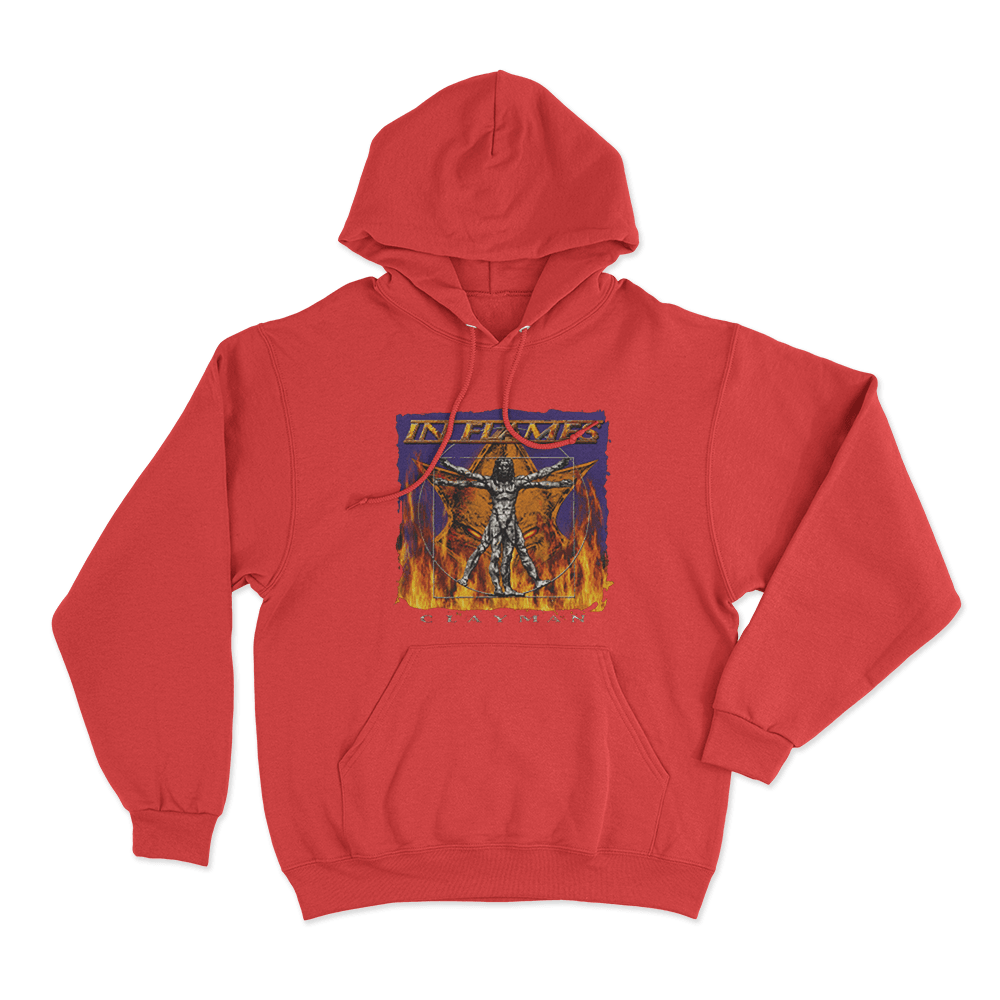 Clayman Unisex Hoodie Red Clayman Unisex Hoodie Red