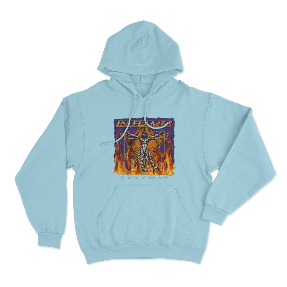 Clayman Unisex Hoodie Sky Blue Clayman Unisex Hoodie Sky Blue