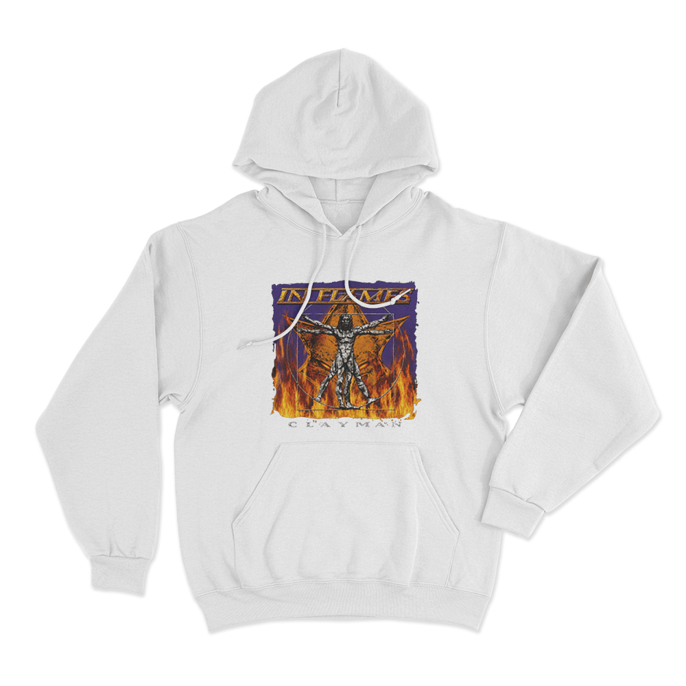 Clayman Unisex Hoodie White Clayman Unisex Hoodie White