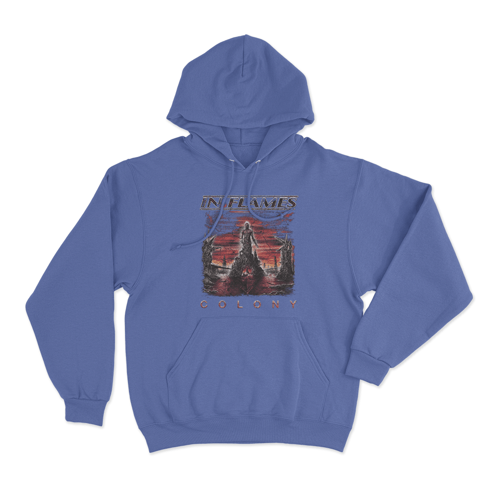 Colony Unisex Hoodie Blue Colony Unisex Hoodie Blue