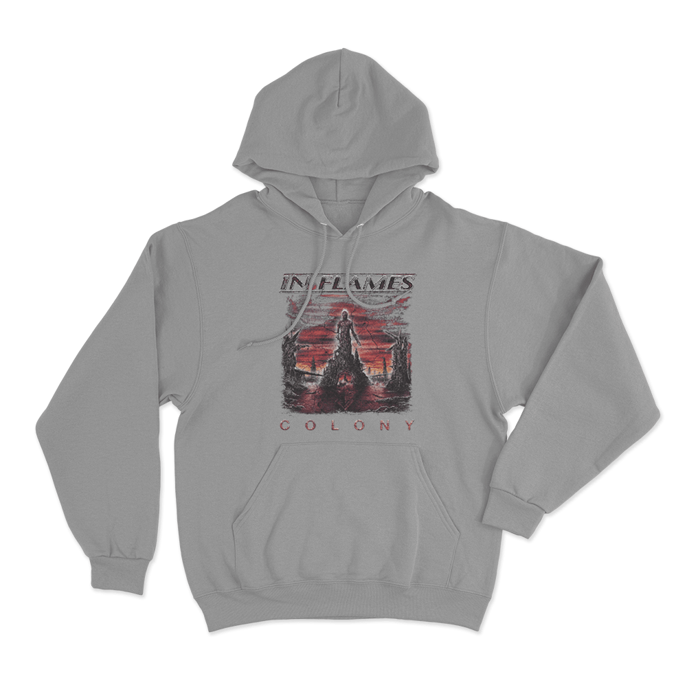 Colony Unisex Hoodie Grey Colony Unisex Hoodie Grey