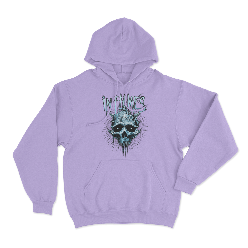 Frozen Jester Skull Unisex Hoodie Purple Frozen Jester Skull Unisex Hoodie Purple