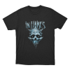 Frozen Jester Skull Unisex T Shirt Black