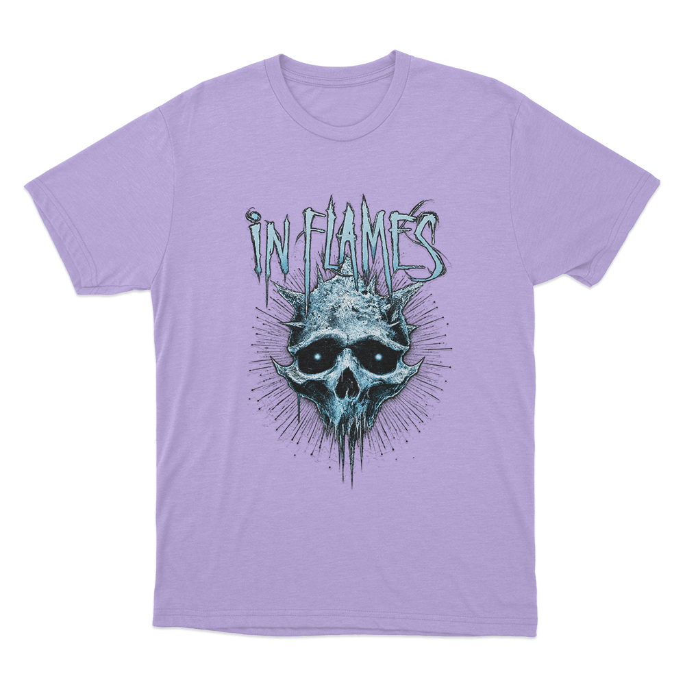 Frozen Jester Skull Unisex T Shirt Purple Frozen Jester Skull Unisex T Shirt Purple