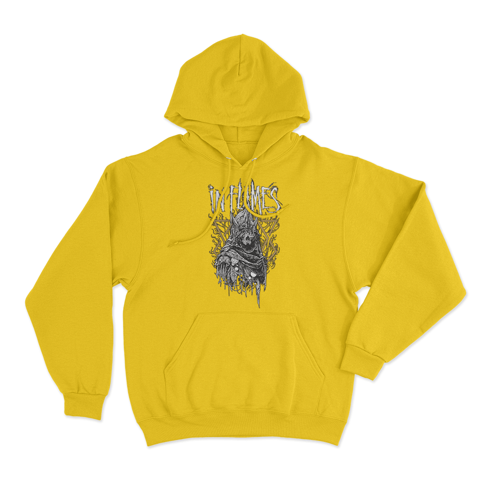 Jester Horn Unisex Hoodie Yellow Jester Horn Unisex Hoodie Yellow