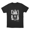Jester Skull Unisex T Shirt Black